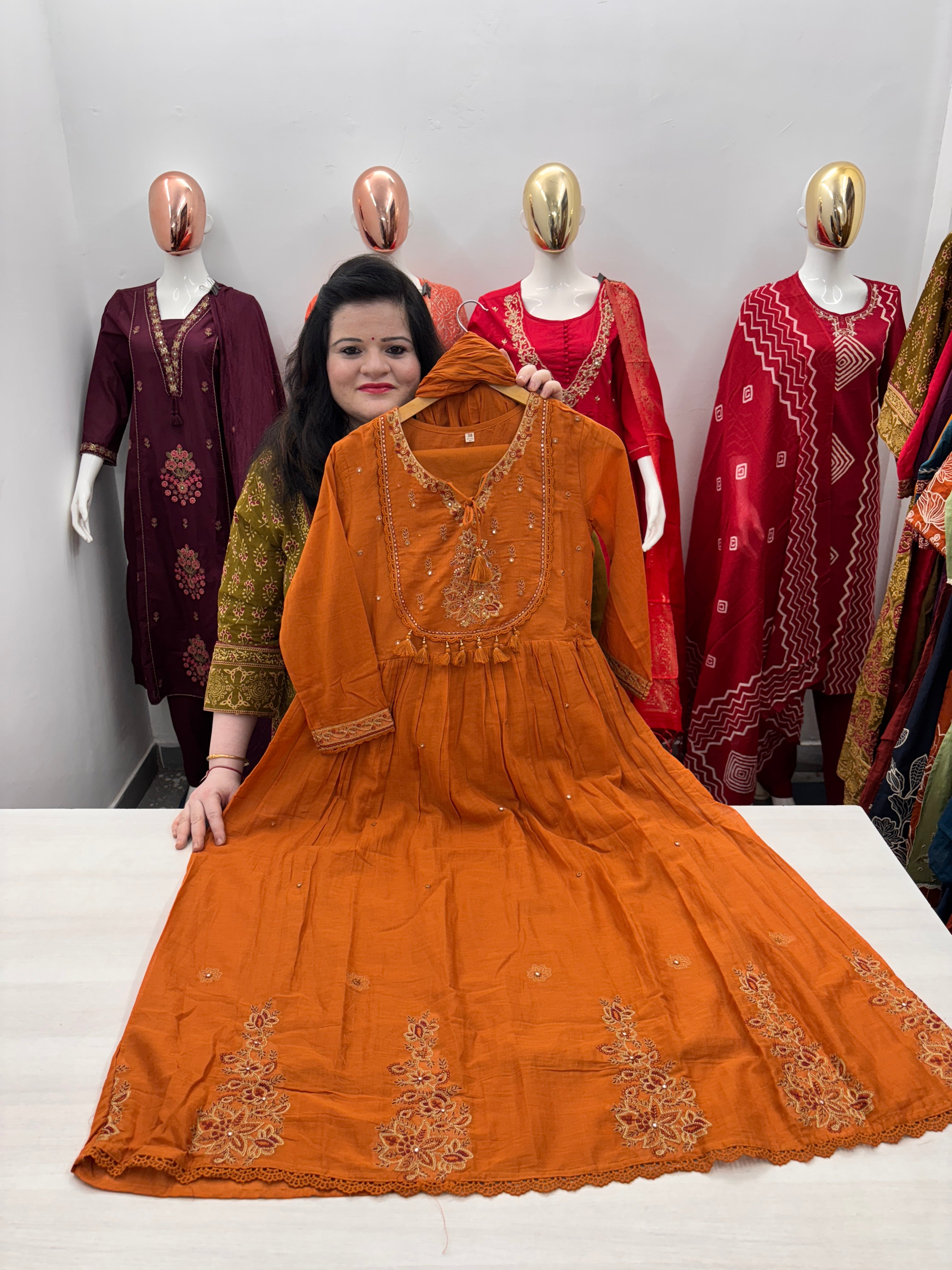 Cotton Kurta Dupatta set