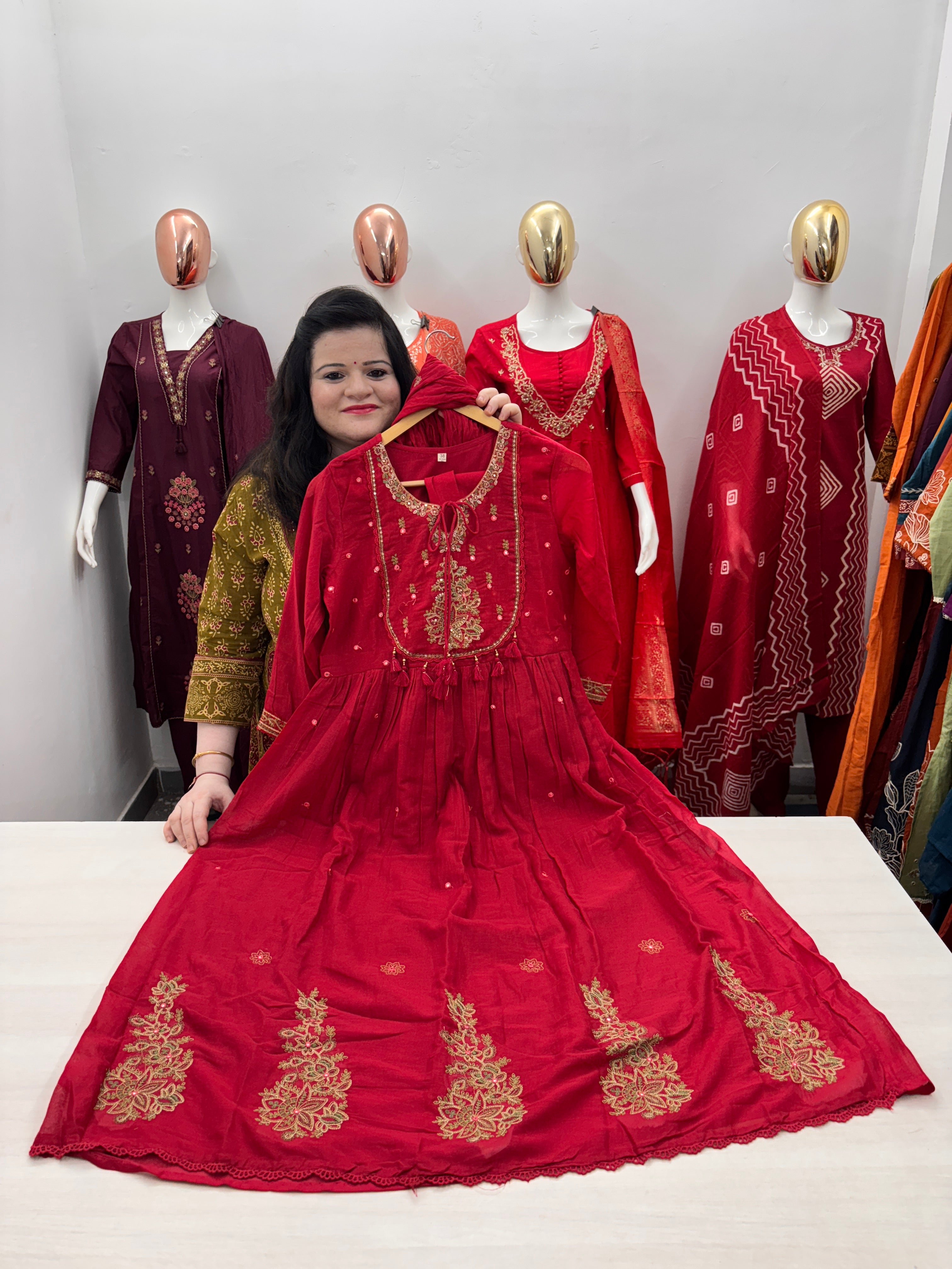 Cotton Kurta Dupatta set