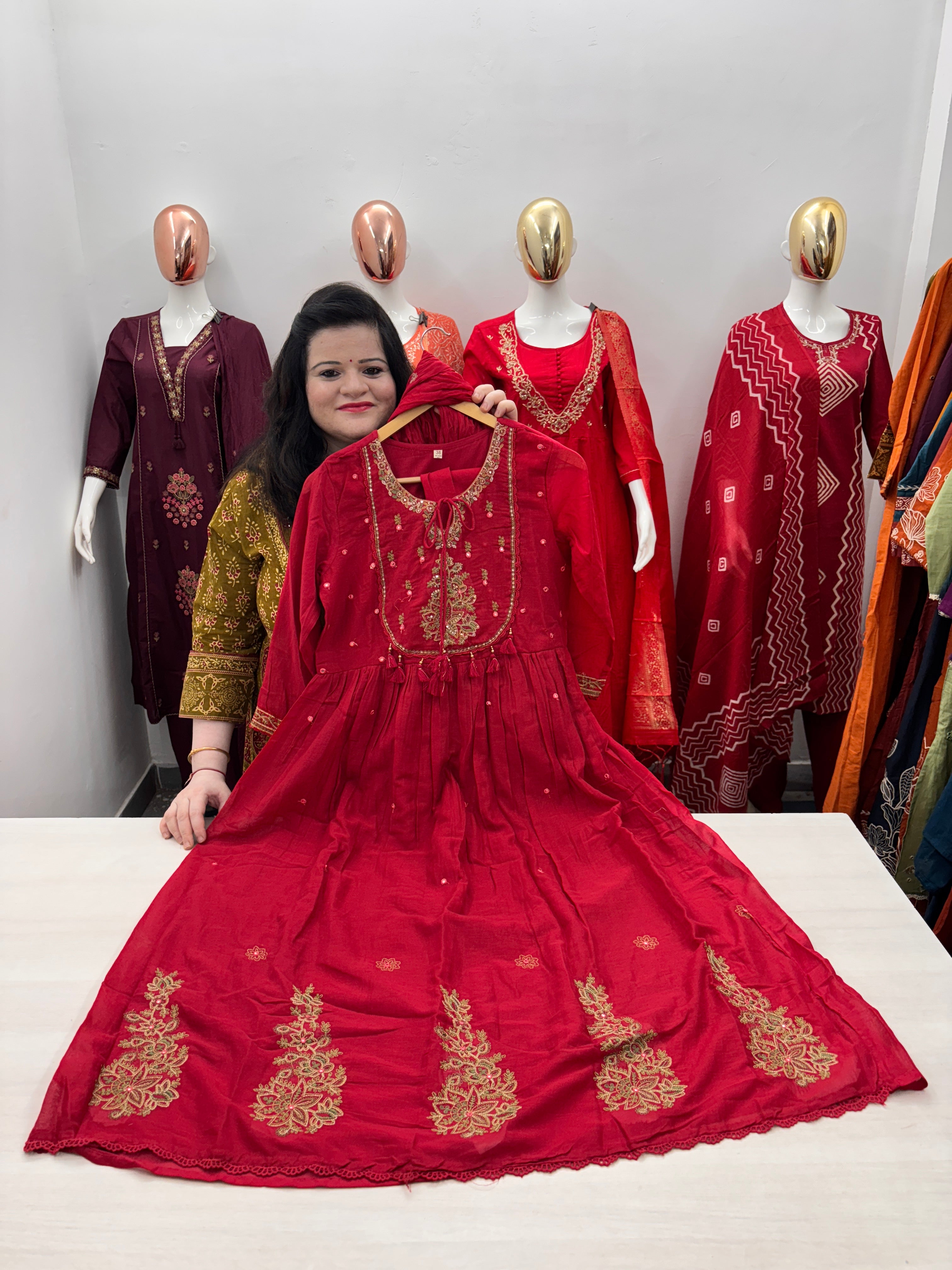 Cotton Kurta Dupatta set