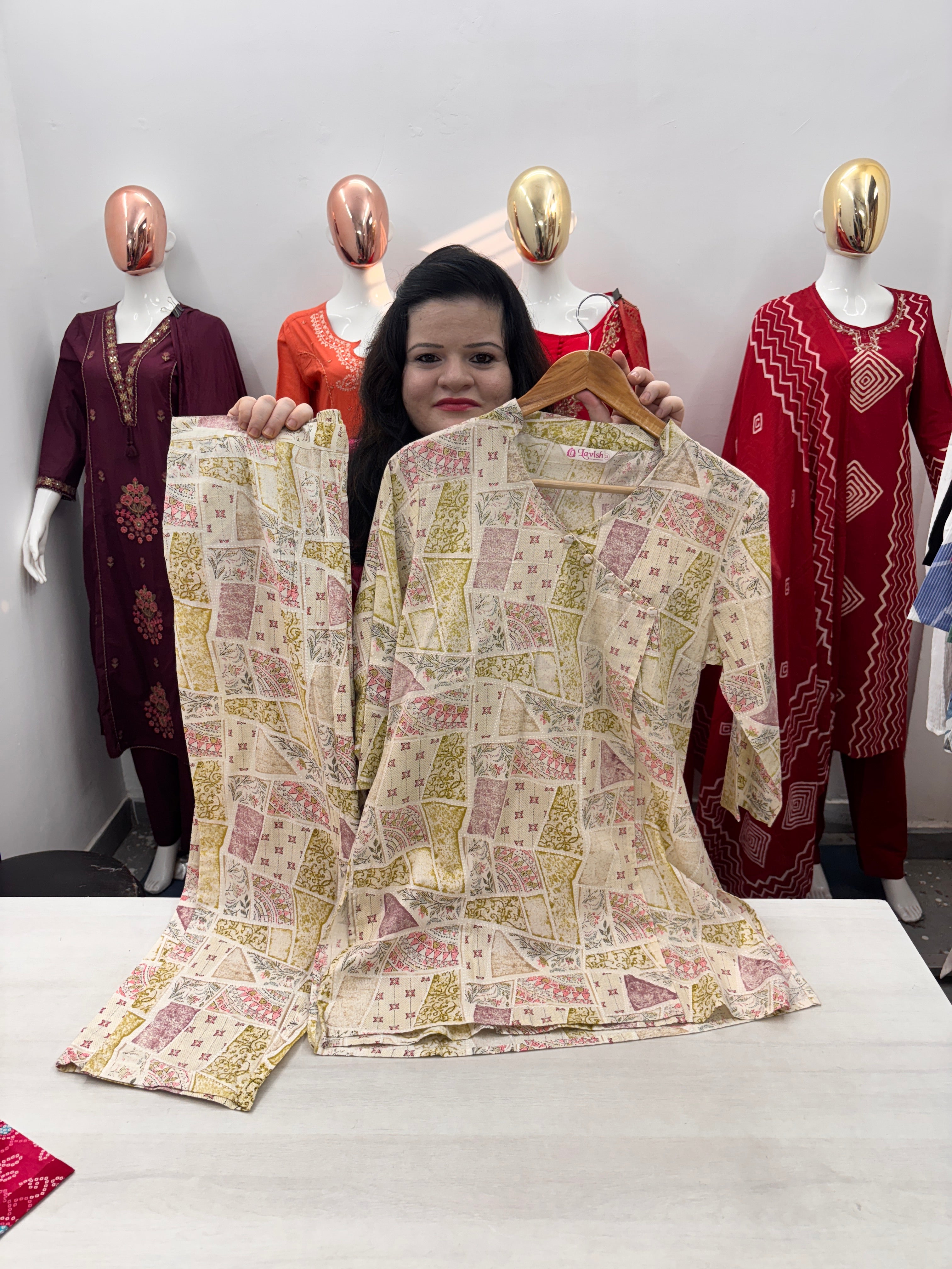 Anangrakha cotton coord set