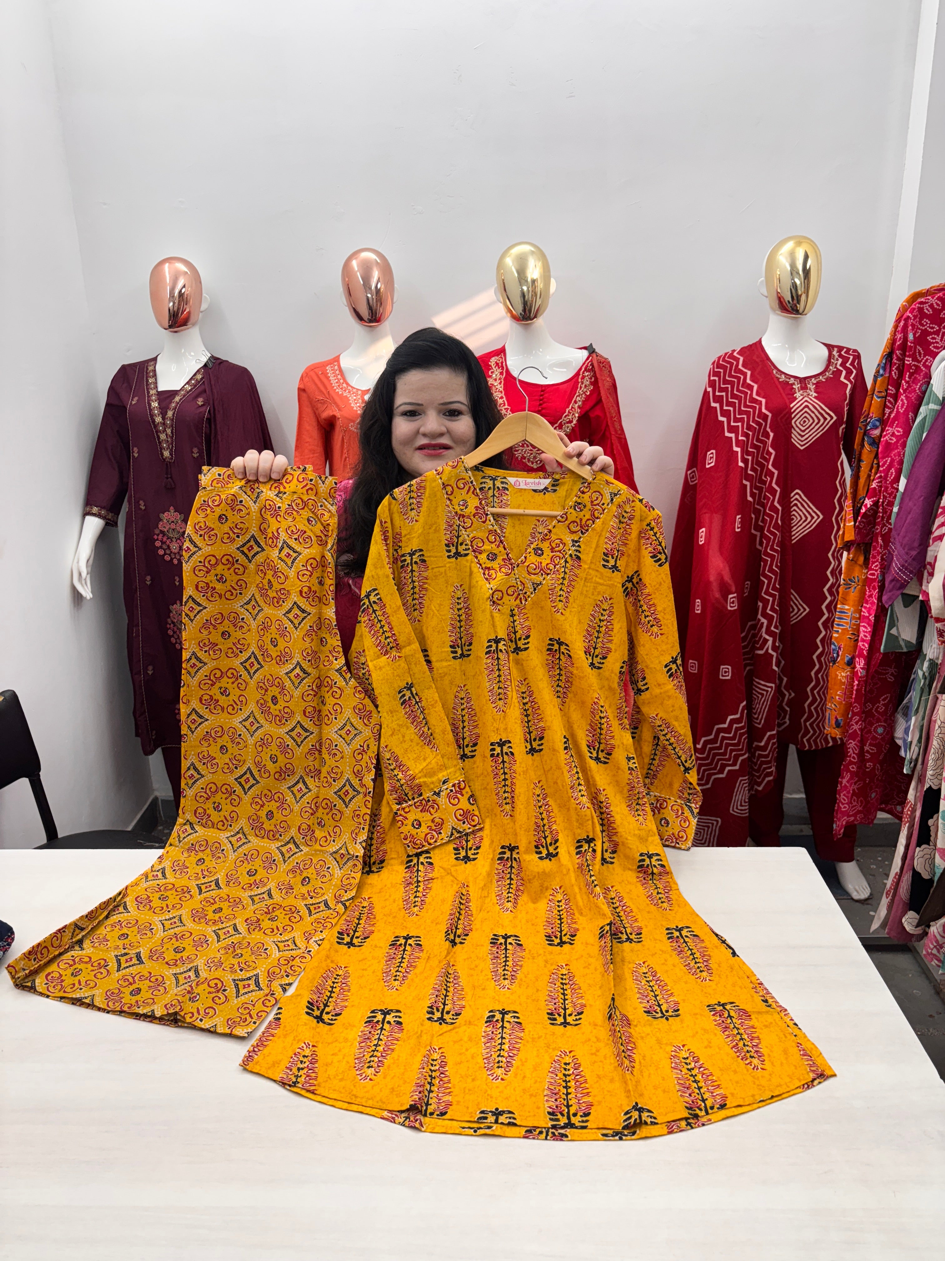 Premium cotton coord set