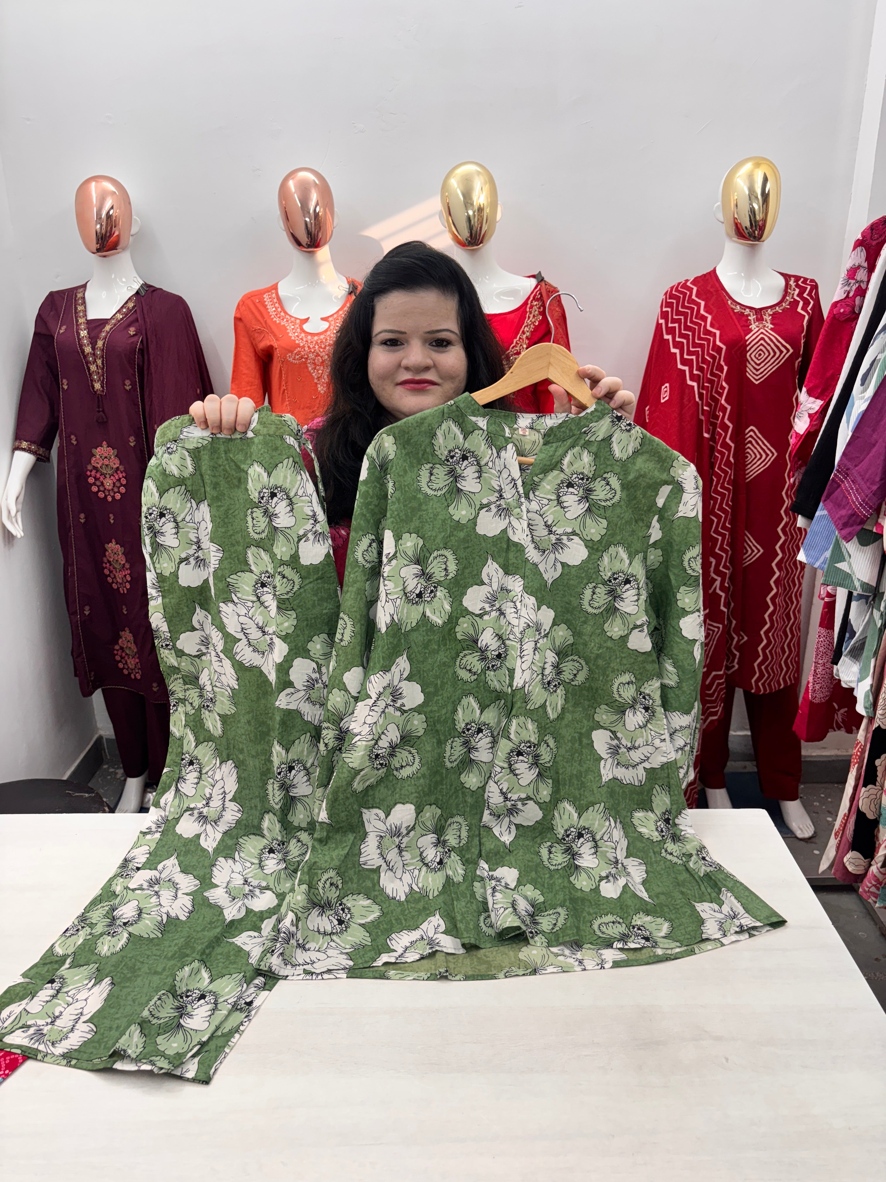 Cotton Casual Coord Set