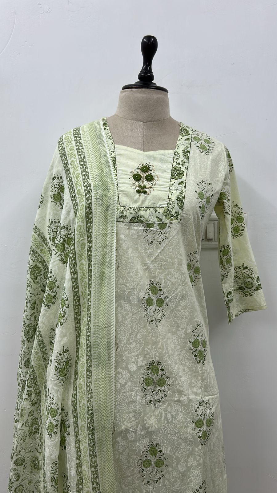 Cotton Kurta Dupatta set